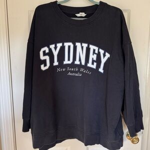 H&M Black Sydney Sweatshirt
